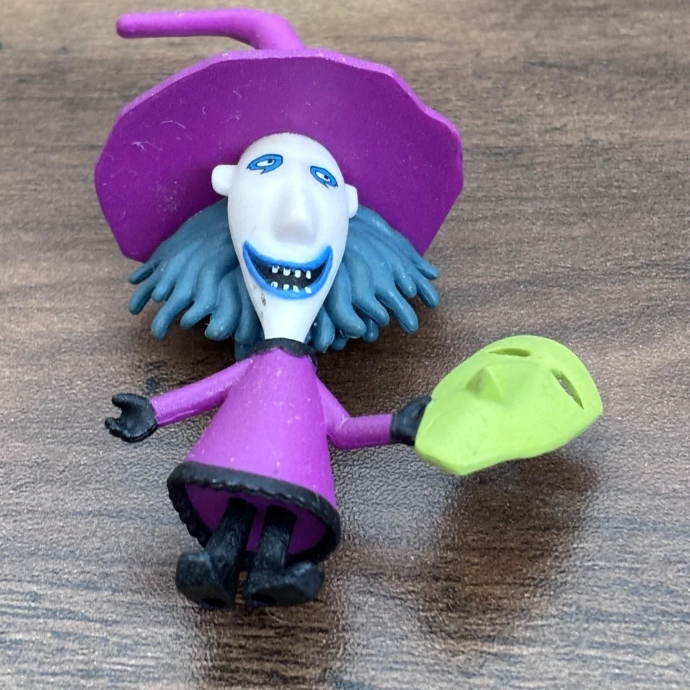 Disney The Nightmare Before Christmas SHOCK Toy Figure holding mask Cake Topper